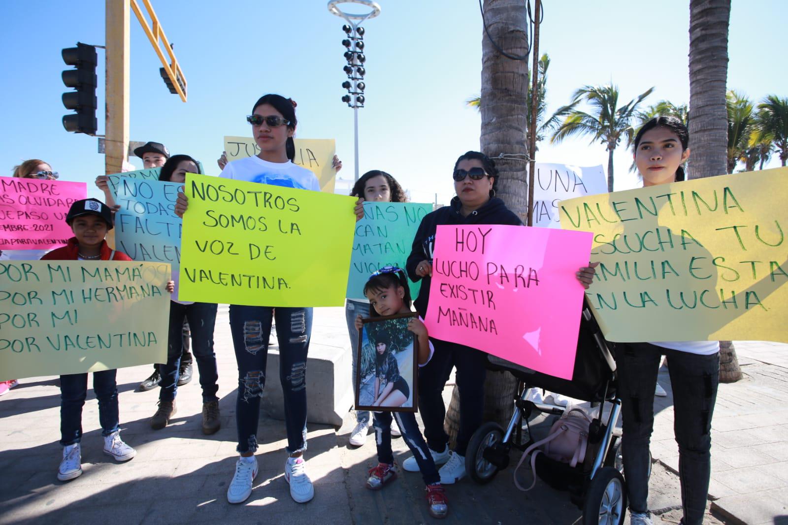 $!No hay justicia para Valentina porque no hay sentencia contra su presunto agresor, reclama familia