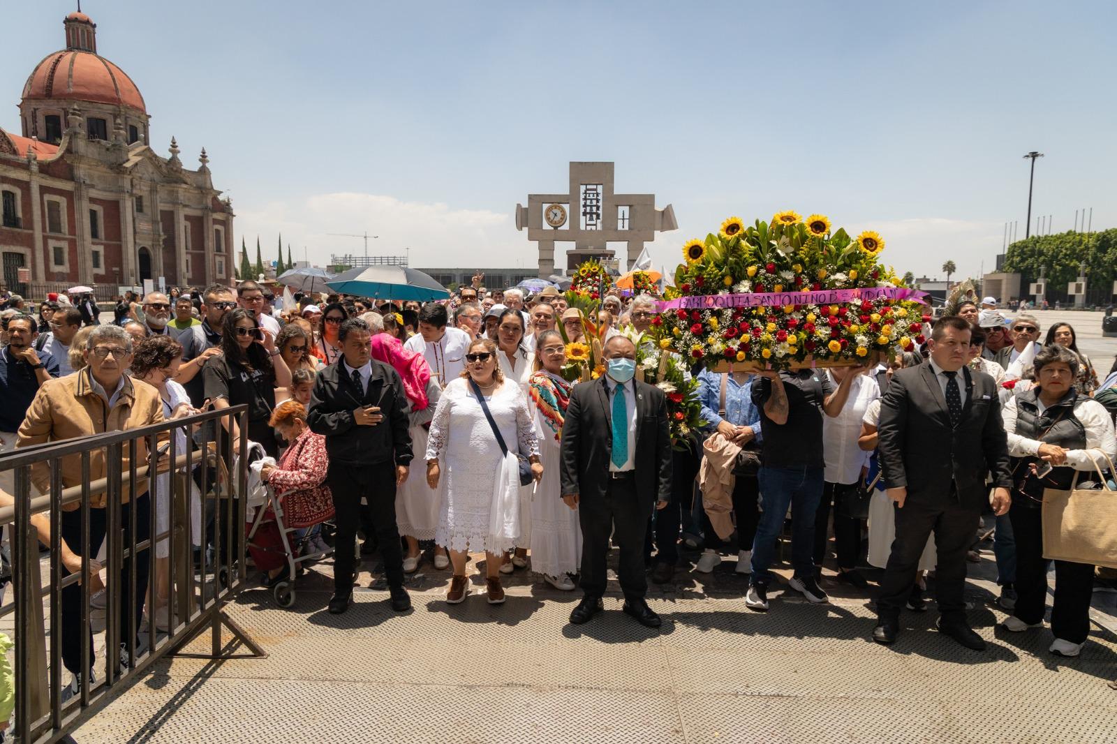 $!Llegan peregrinos de la Diócesis de Culiacán a la Basílica de Guadalupe