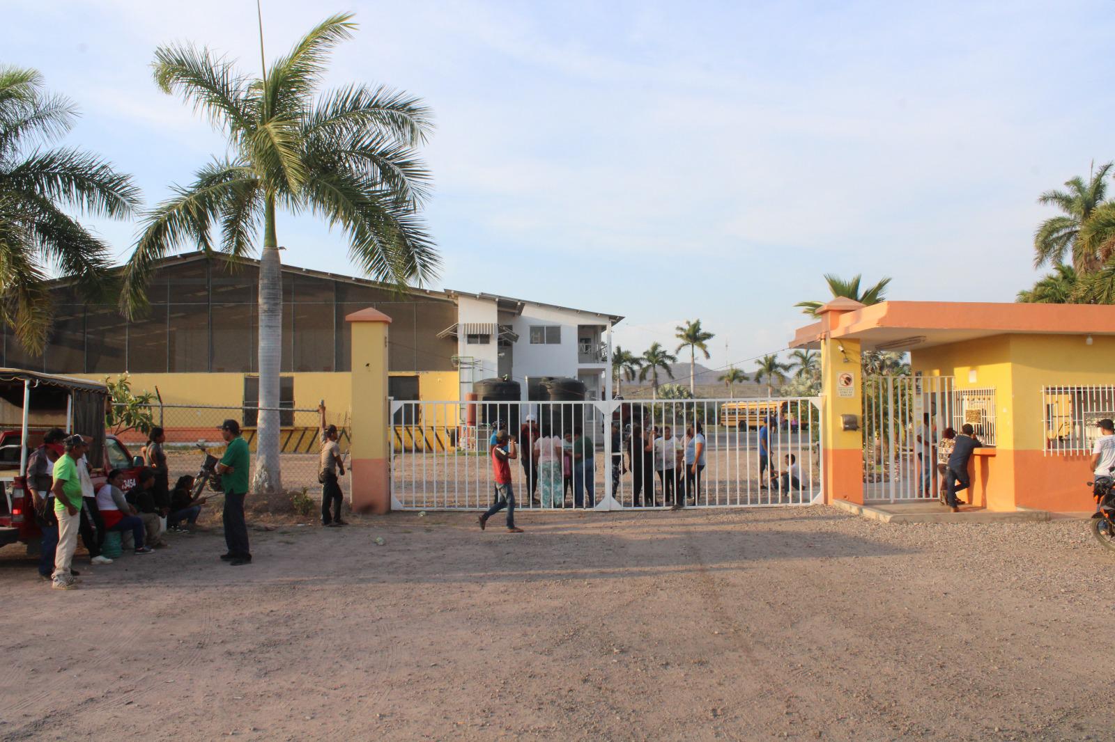 $!Protestan trabajadores de deshidratadora en Rosario por falta de pago