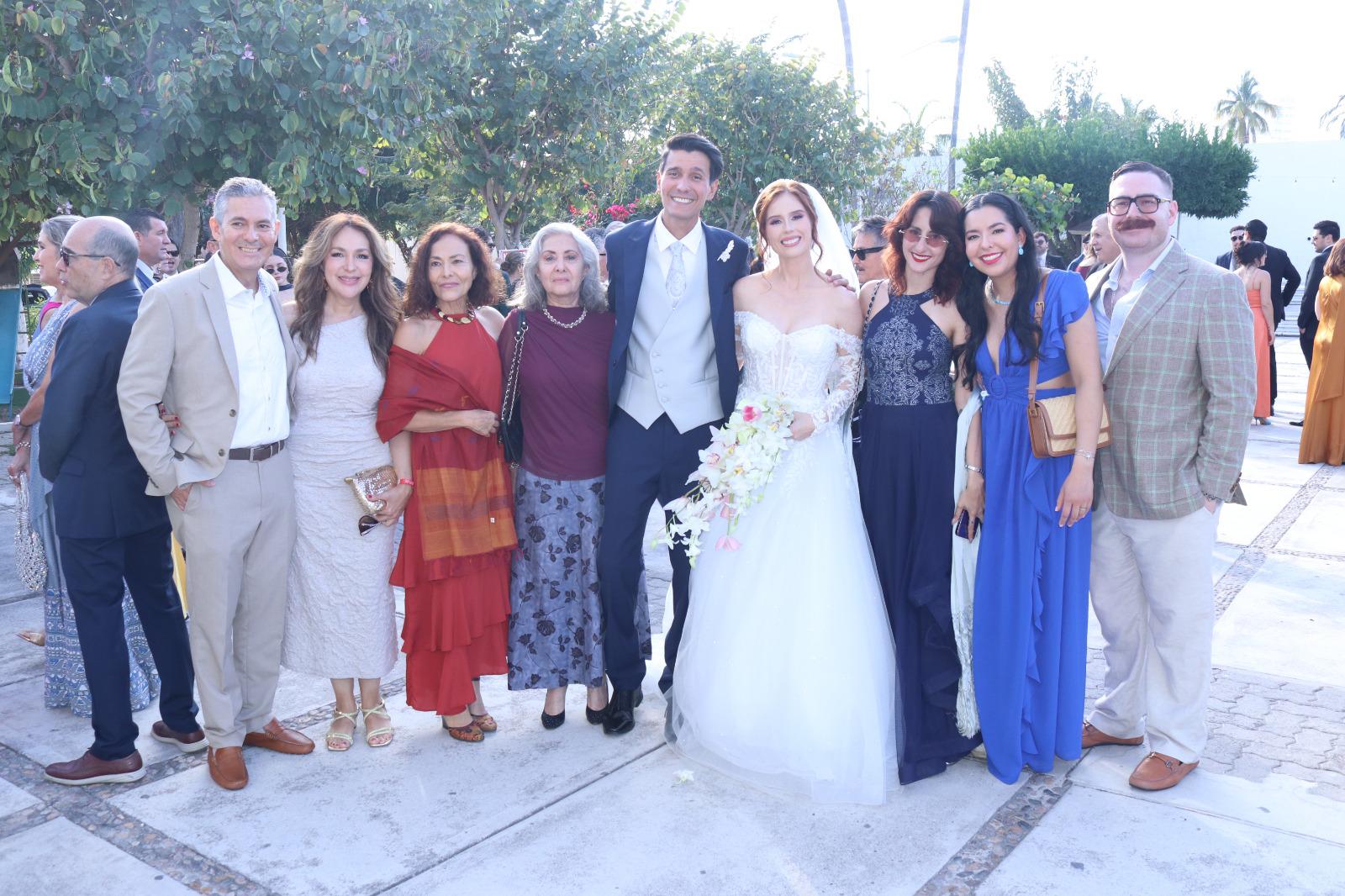 $!Giselle Amairani Chávez Salgado y Guillermo Zerecero Rodríguez unen su amor por siempre