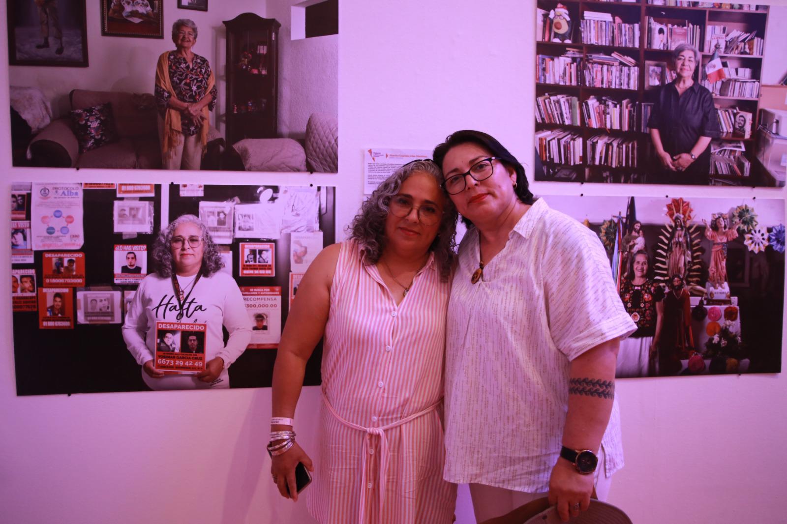 $!María Isabel Cruz y Belinda Aguilar.