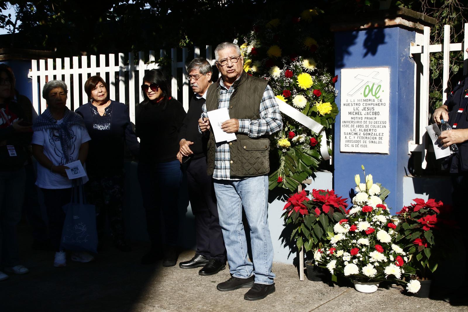 $!Llaman a combatir la impunidad, a 36 años del asesinato del periodista Jesús Michel Jacobo