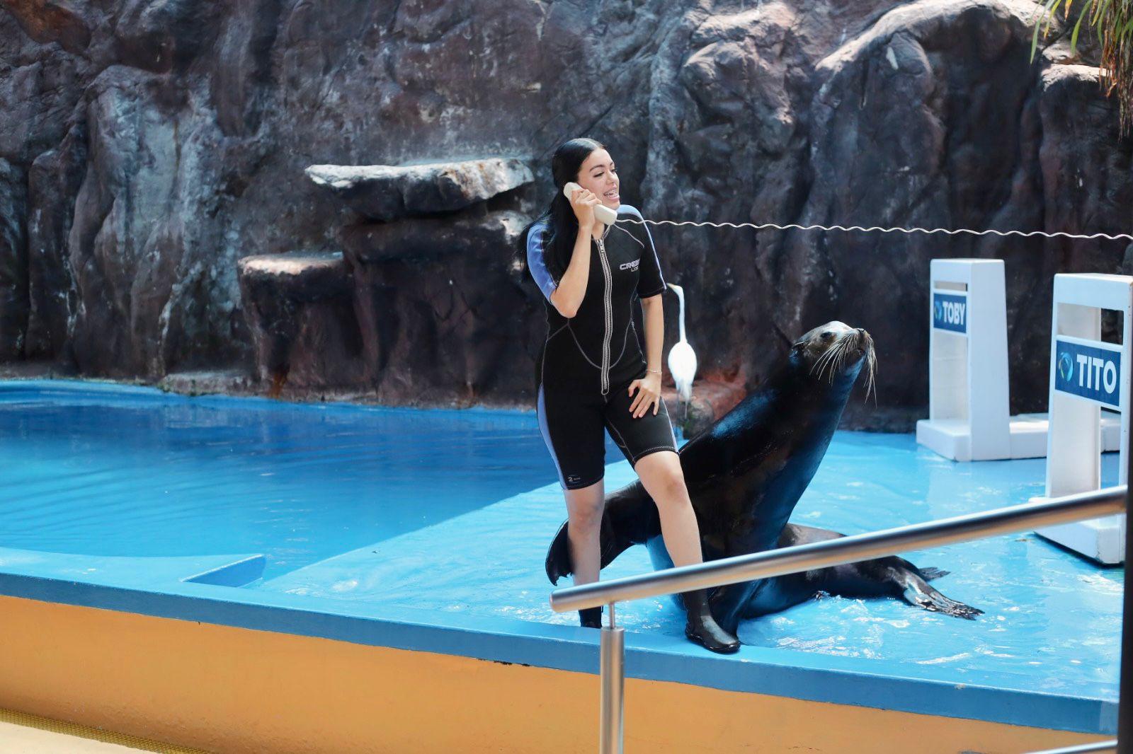 $!Hijos de trabajadores de Noroeste celebran el Día del Niño con una ‘exploración’ en el Gran Acuario de Mazatlán