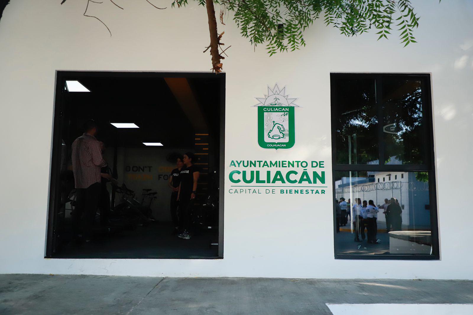 $!Inauguran gimnasio para los policías municipales de Culiacán