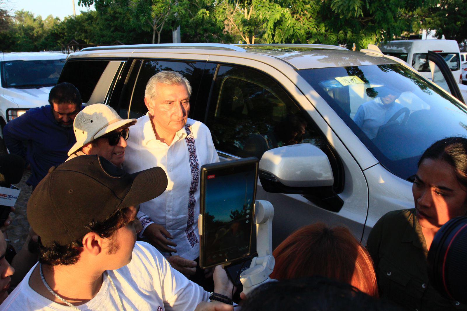 $!Adán Augusto confía en la encuesta de Morena; difiere de Ebrard