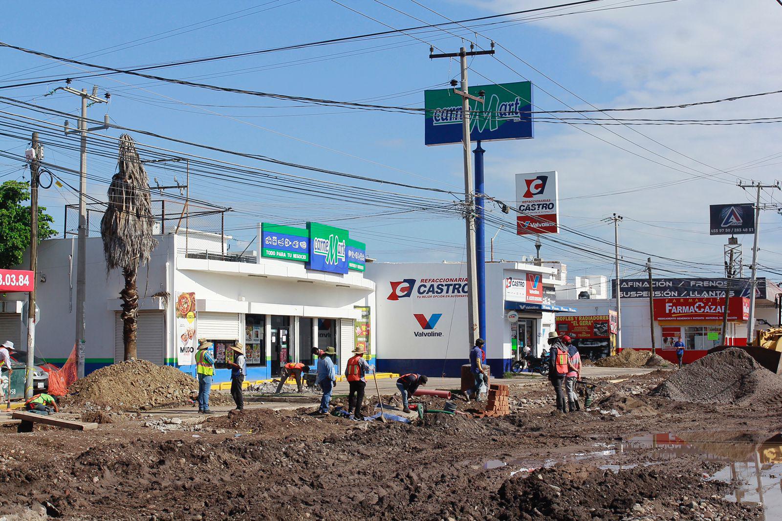 $!Negocios luchan por sobrevivir ampliación norte de la Obregón; ‘ni en pandemia’, se quejan