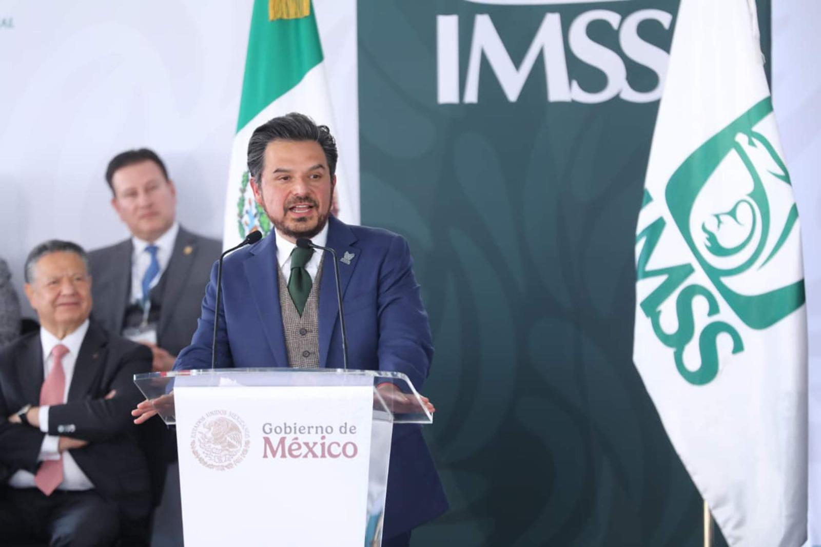 $!En 12 años, el IMSS sumará más del doble de camas de las que se hicieron en 36 años: Zoé Robledo