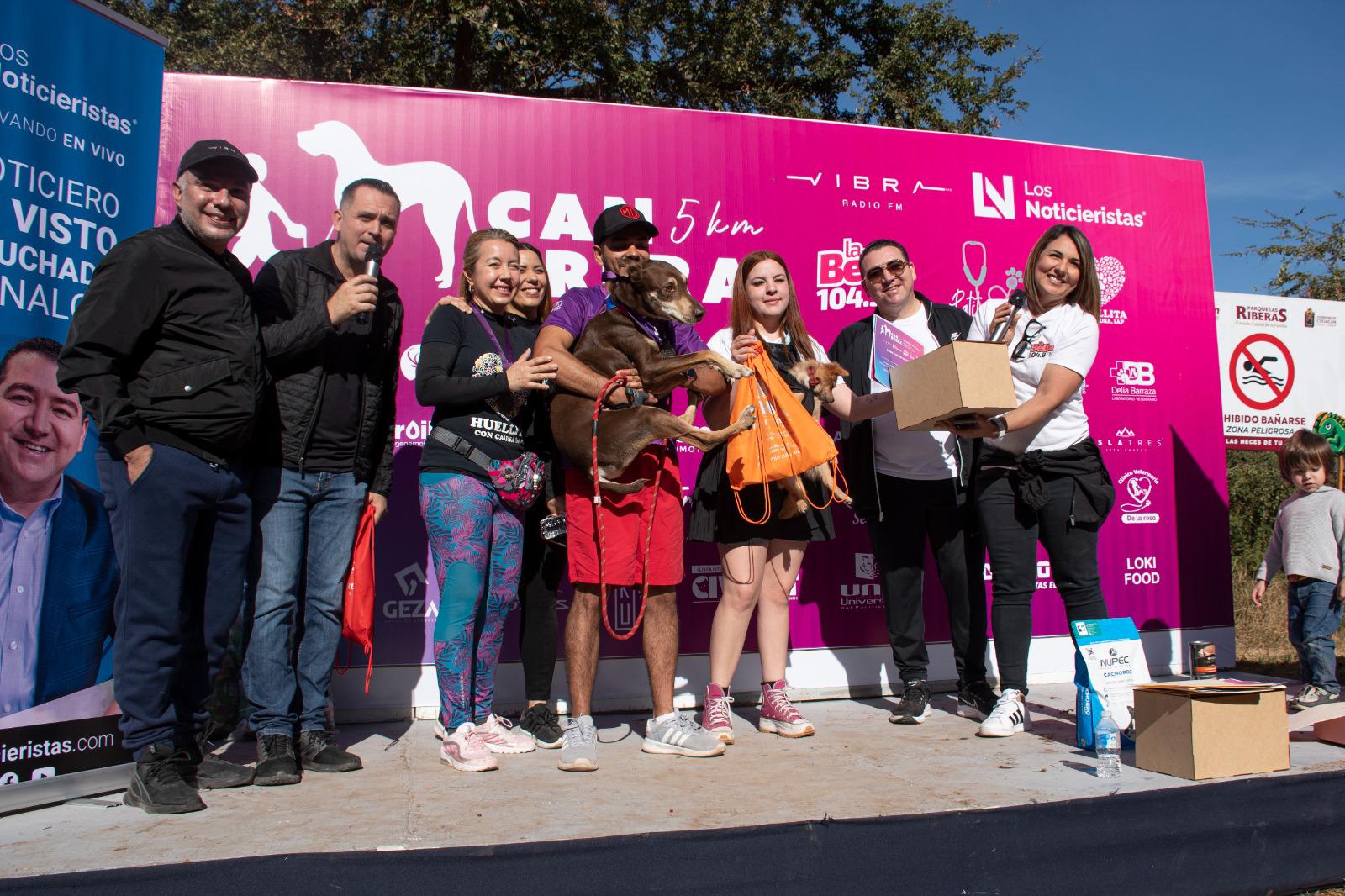 $!Realizan ‘canrrera’ por una calidad de vida digna para perros en Culiacán