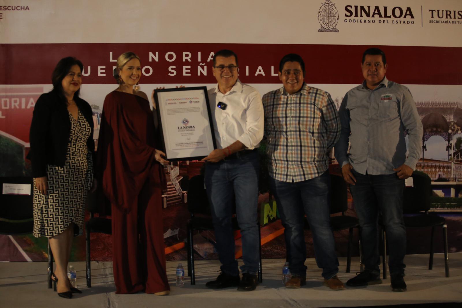 $!Recibe La Noria nombramiento como Pueblo Señorial