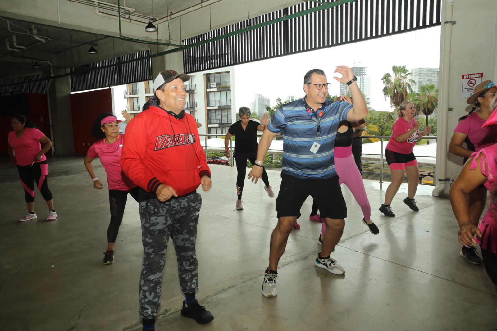 $!Apoya Venados de Mazatlán causa de Casa Valentina con máster class de zumba y bailes rítmicos