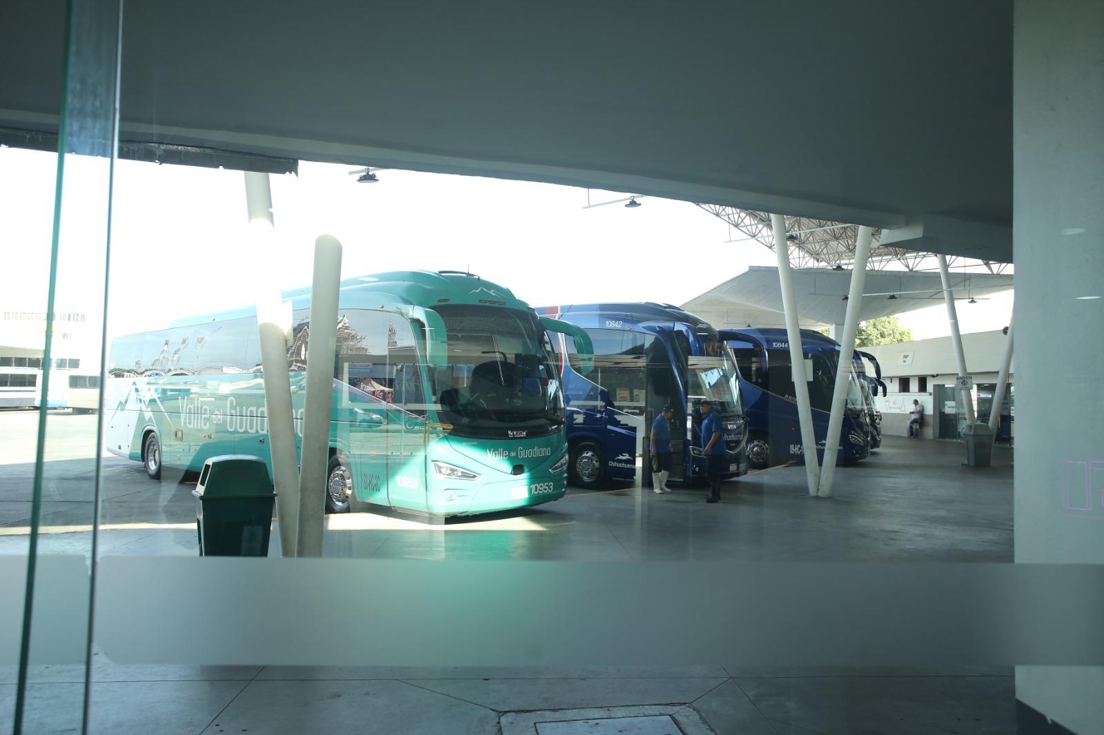 $!Central de autobuses reporta trayectos con normalidad hacia Durango