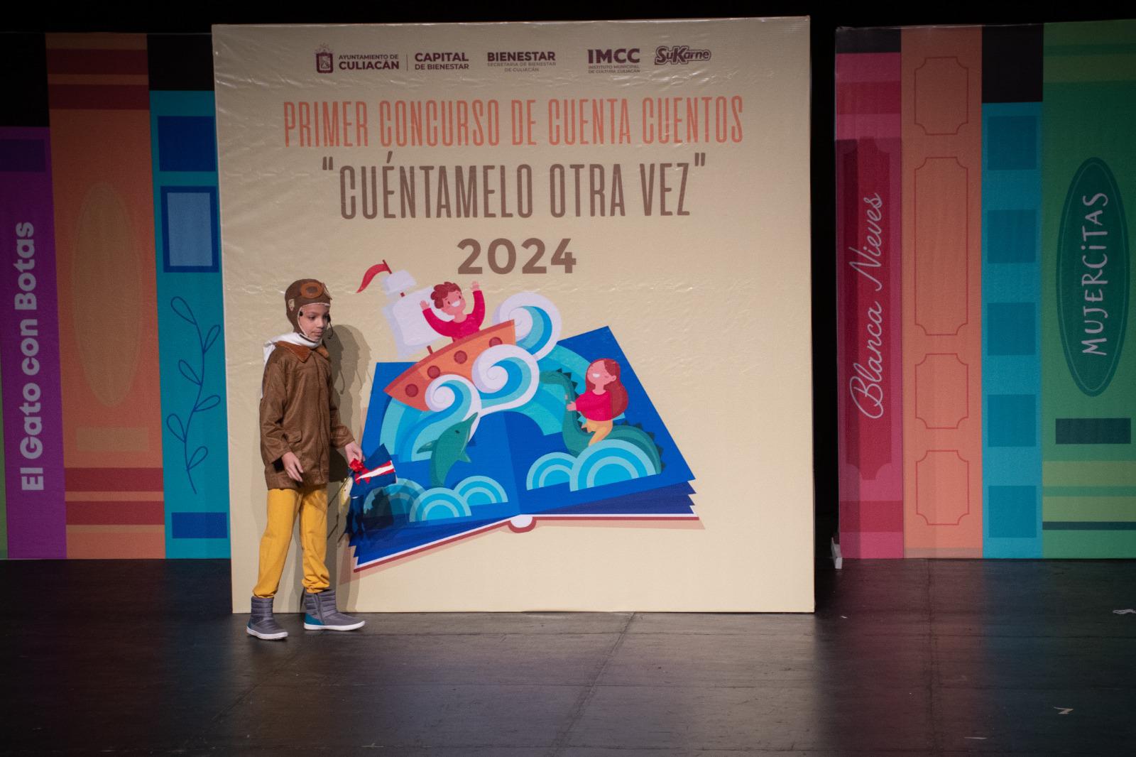 $!Niños de Culiacán demuestran su talento en el concurso cuentacuentos ‘Cuéntamelo Otra Vez’ 2024