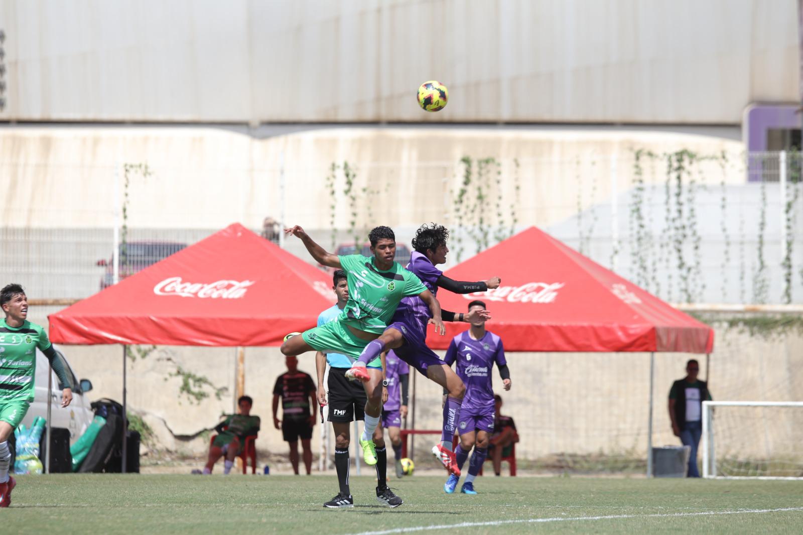 $!Mazatlán FC y Santos Laguna empatan en su primer amistoso de pretemporada