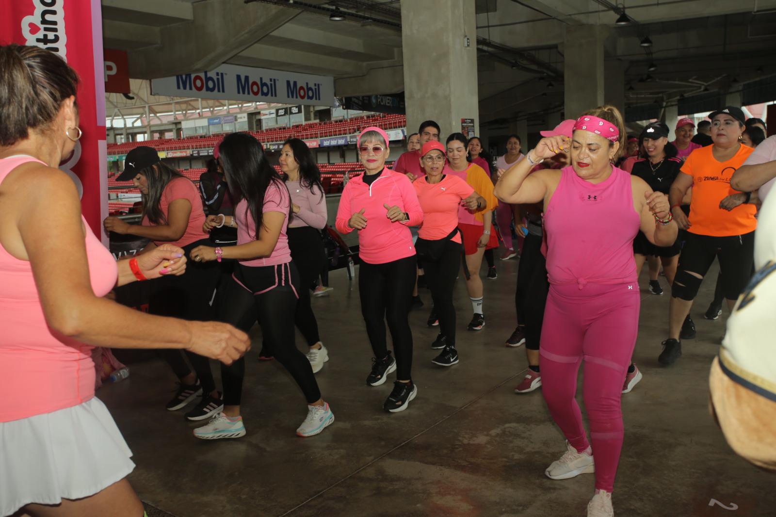 $!Apoya Venados de Mazatlán causa de Casa Valentina con máster class de zumba y bailes rítmicos