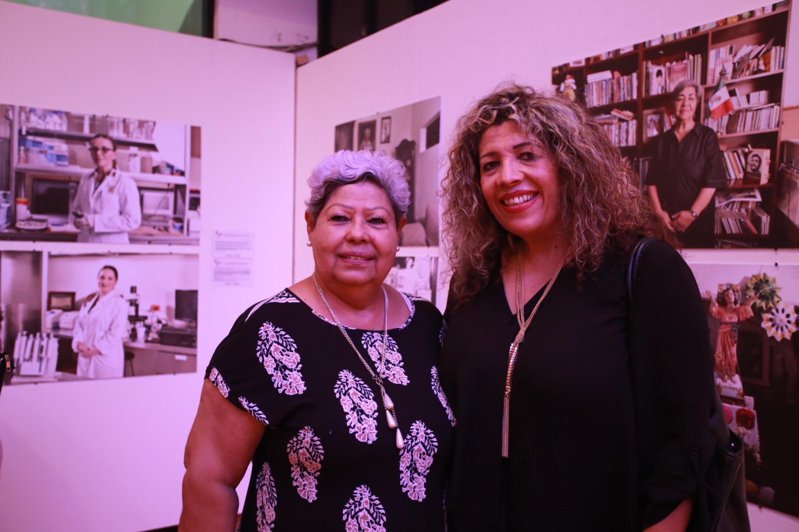 $!María del Carmen Ramírez y Jaqueline López Leal.