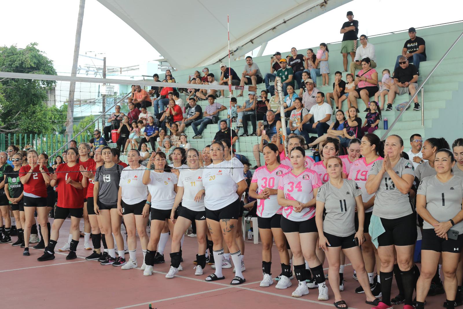 $!Arranca la segunda edición del Circuito Sinaloense de Voleibol con más de 50 equipos en Mazatlán
