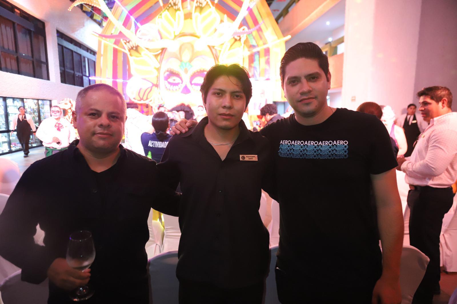 $!Jorge Guevara, Dario Nava y Jesús Pérez.