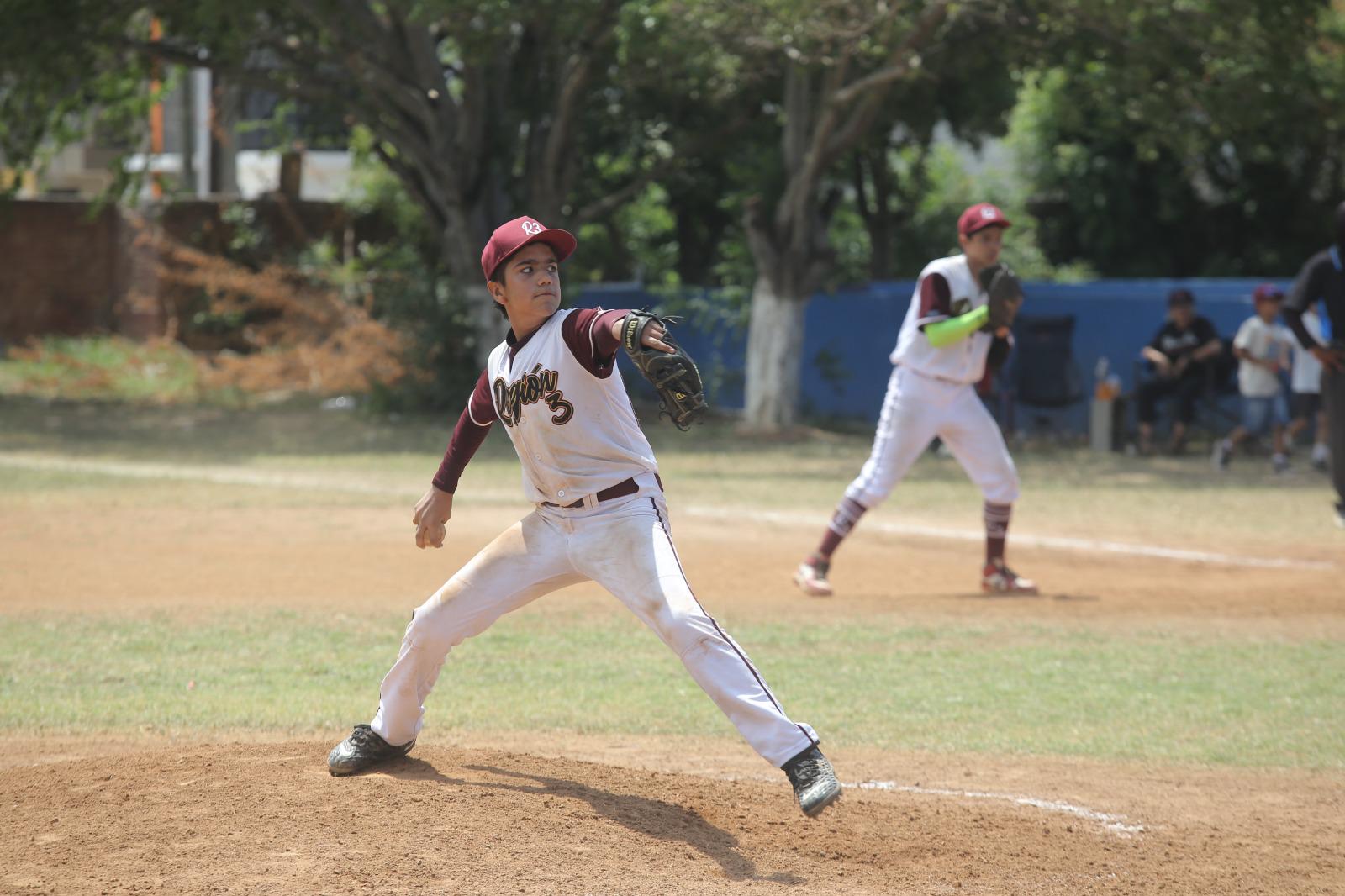 $!Región 3 se queda en el camino en Nacional de Beisbol Infantil Mayor
