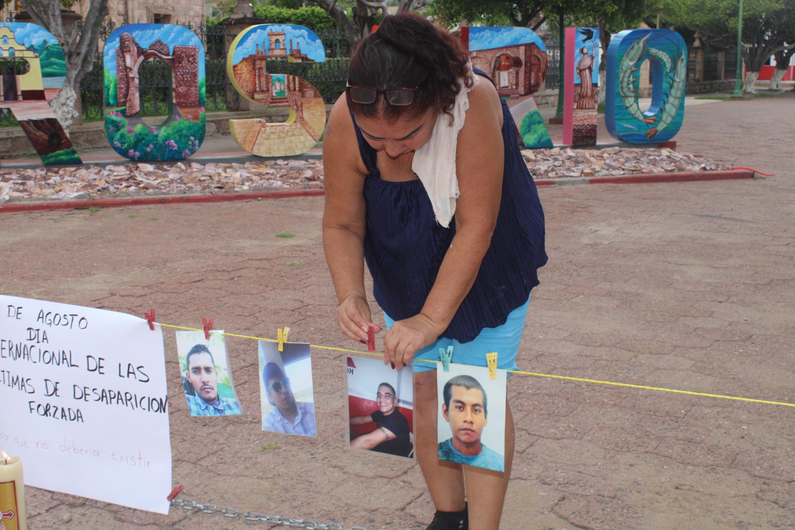 $!Familias visibilizan la desaparición forzada en Rosario