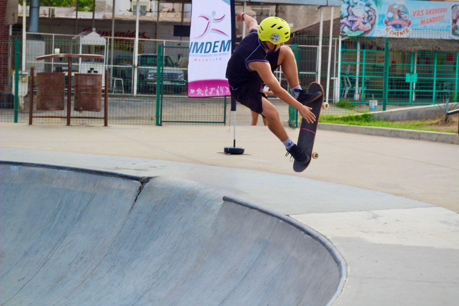 $!‘Vuelan’ en quinta fecha de Circuito de Patinaje sobre Ruedas