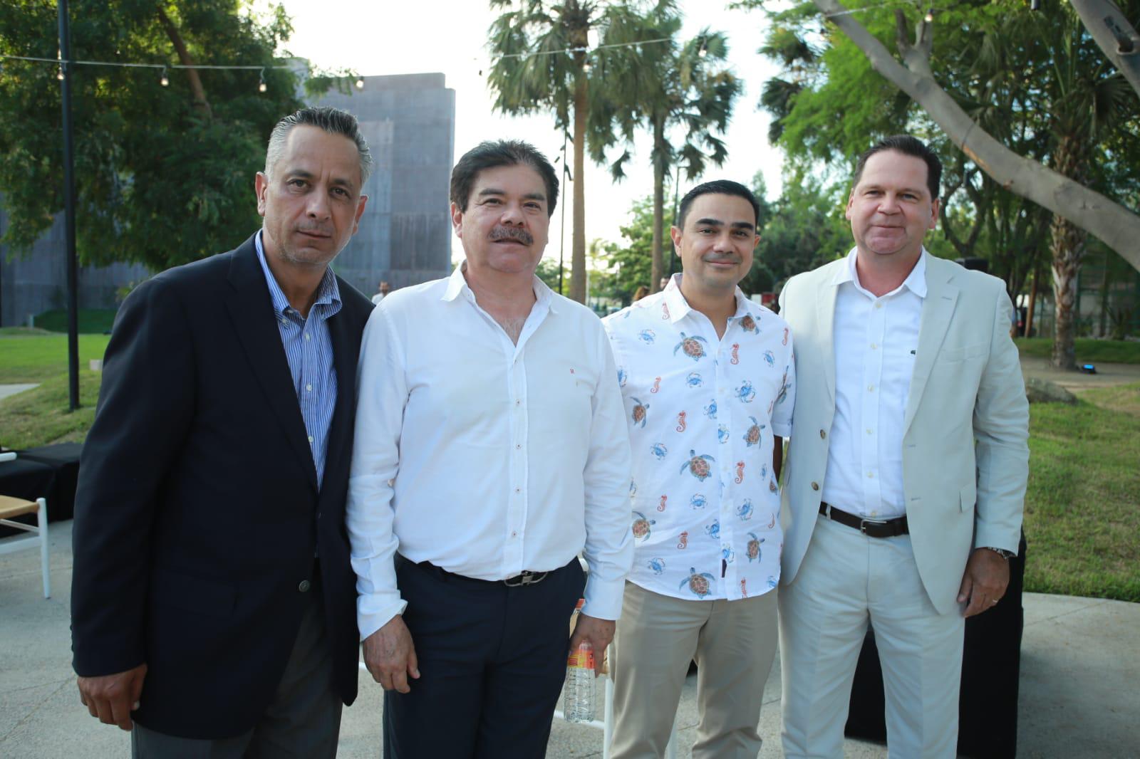 $!Bernardo Gazas, David Tussi, Arturo Alanís y Fernando Guzmán.