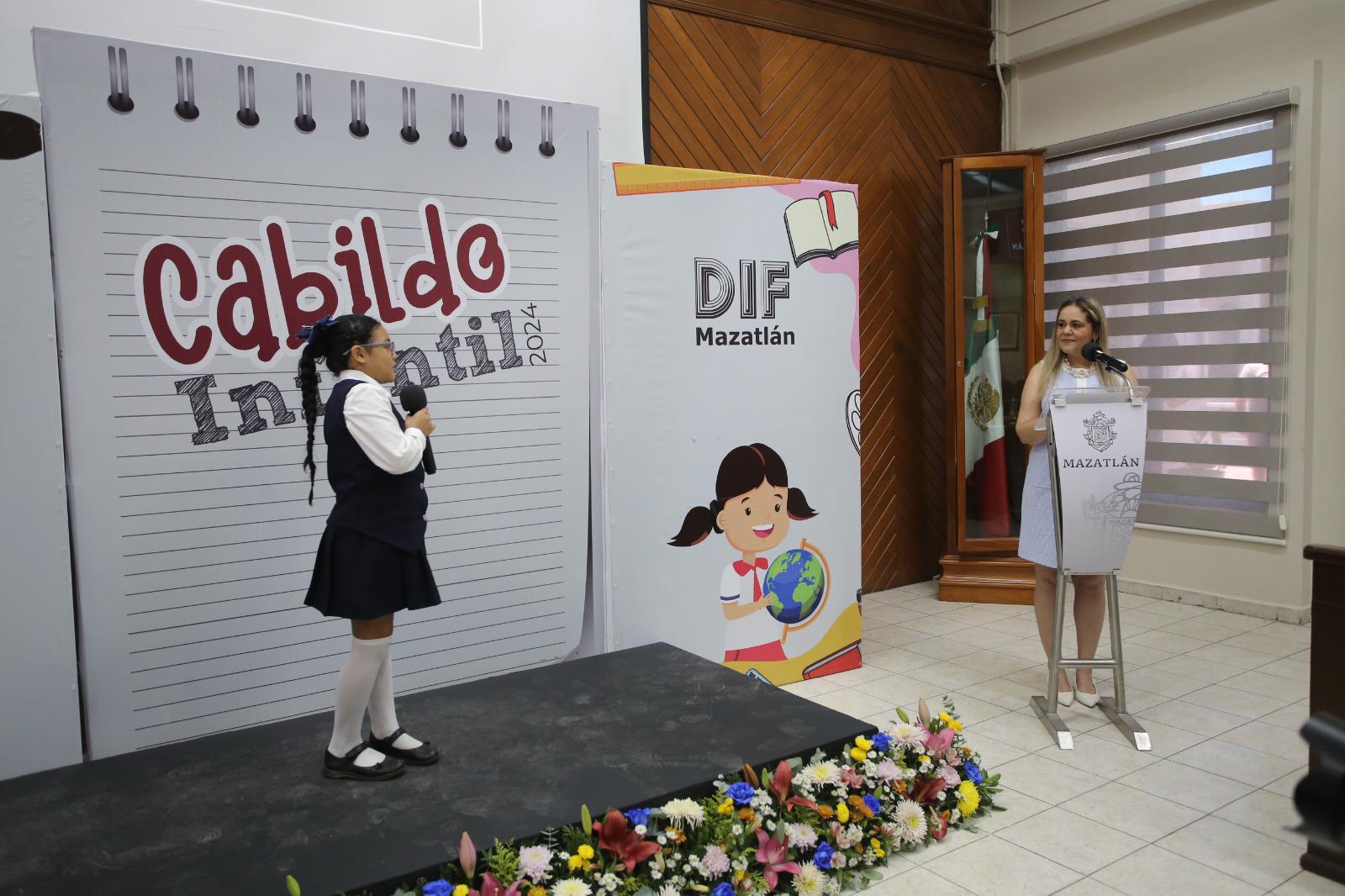 $!Emy Verónica es la nueva Alcaldesa Infantil y Dilan Jesús, el Síndico Procurador, de Mazatlán