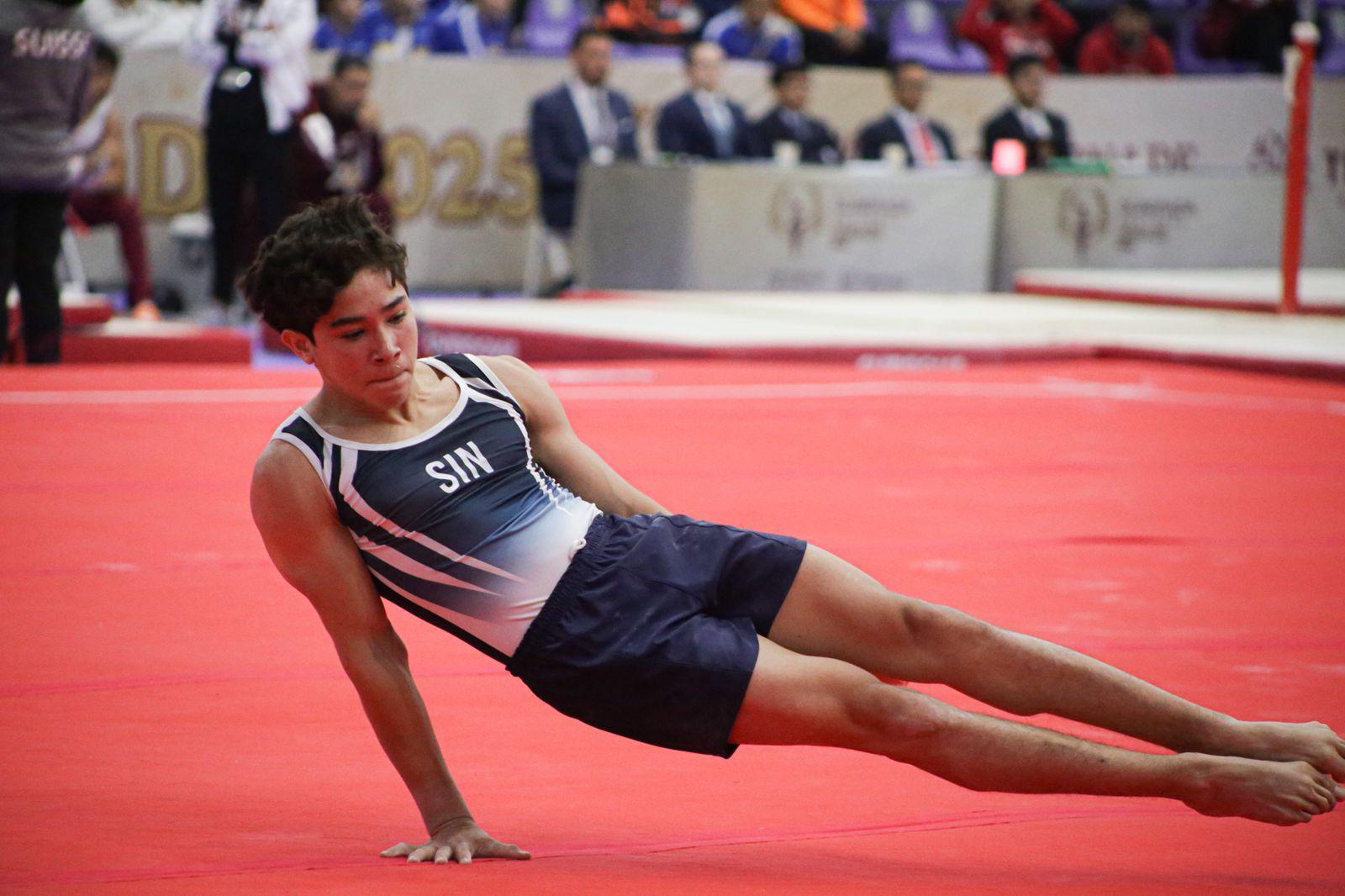 $!Oro y bronce para Sinaloa en Olimpiada Nacional de Gimnasia
