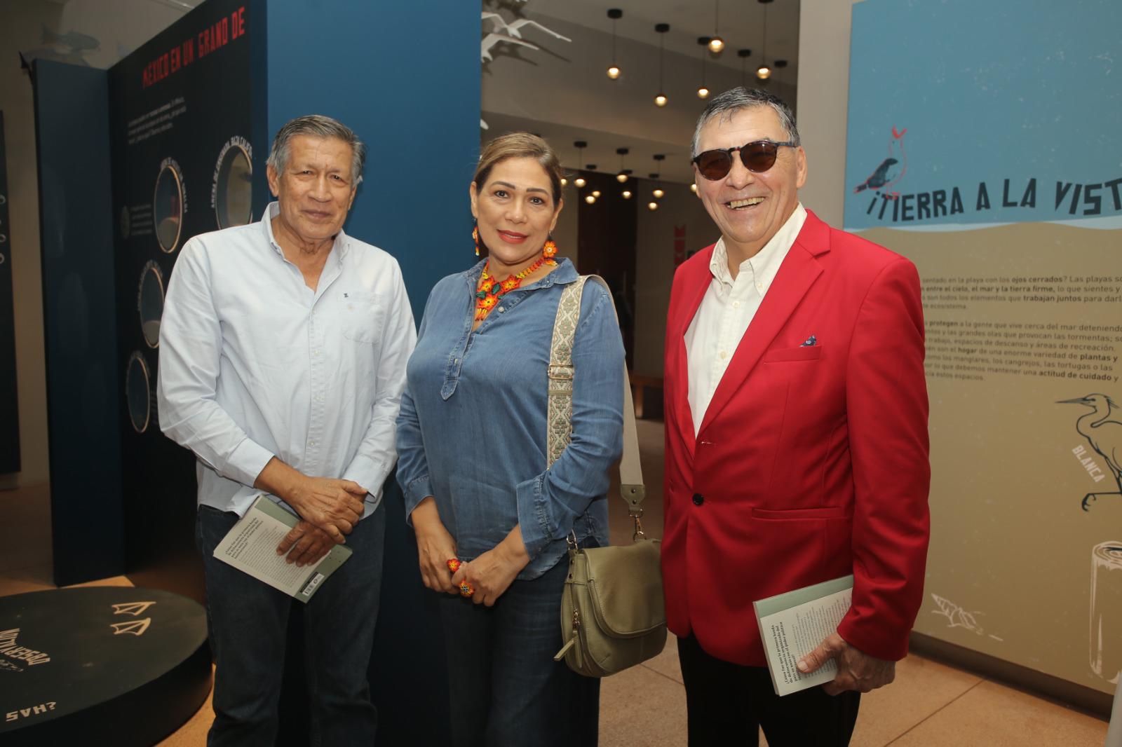 $!Guillermo Osuna Hi, Silvia Michel y Ernesto Hernández Norzagaray.