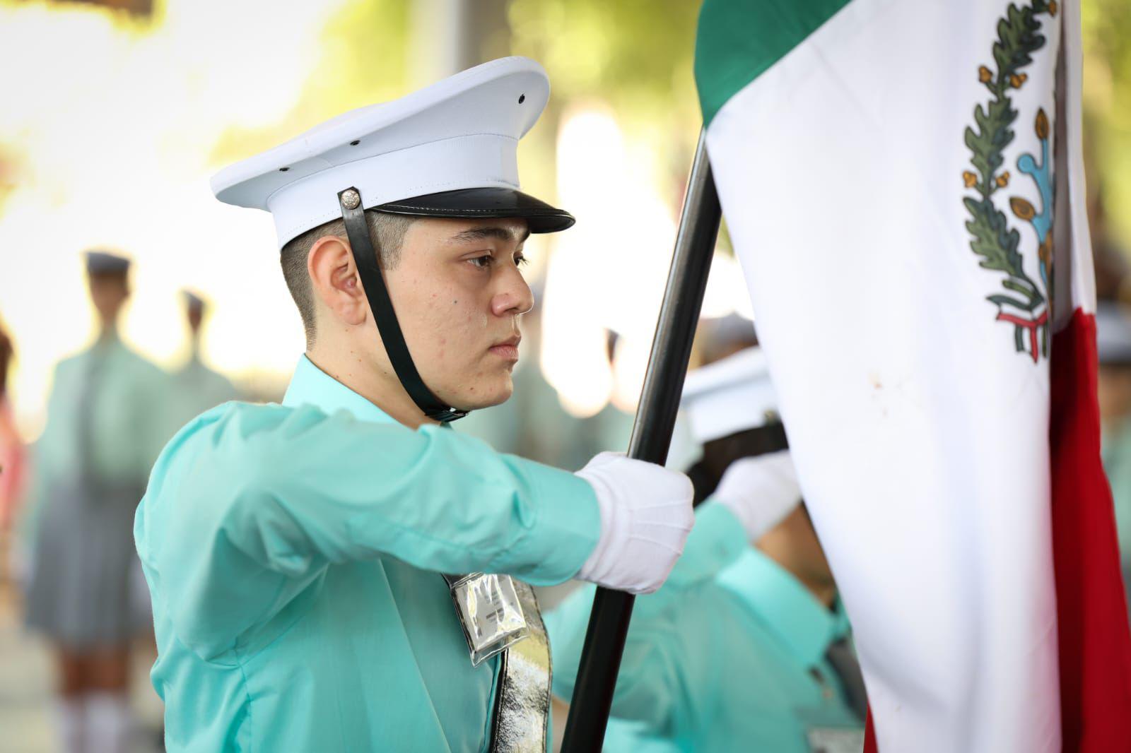 $!Escuinapa y Estación Naranjo triunfan en Encuentro Estatal de Escoltas y Bandas de Guerra Cobaes 2026
