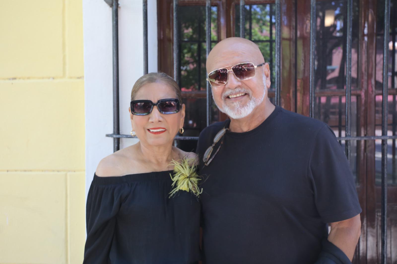 $!Felicitas González y Javier Arcadia.