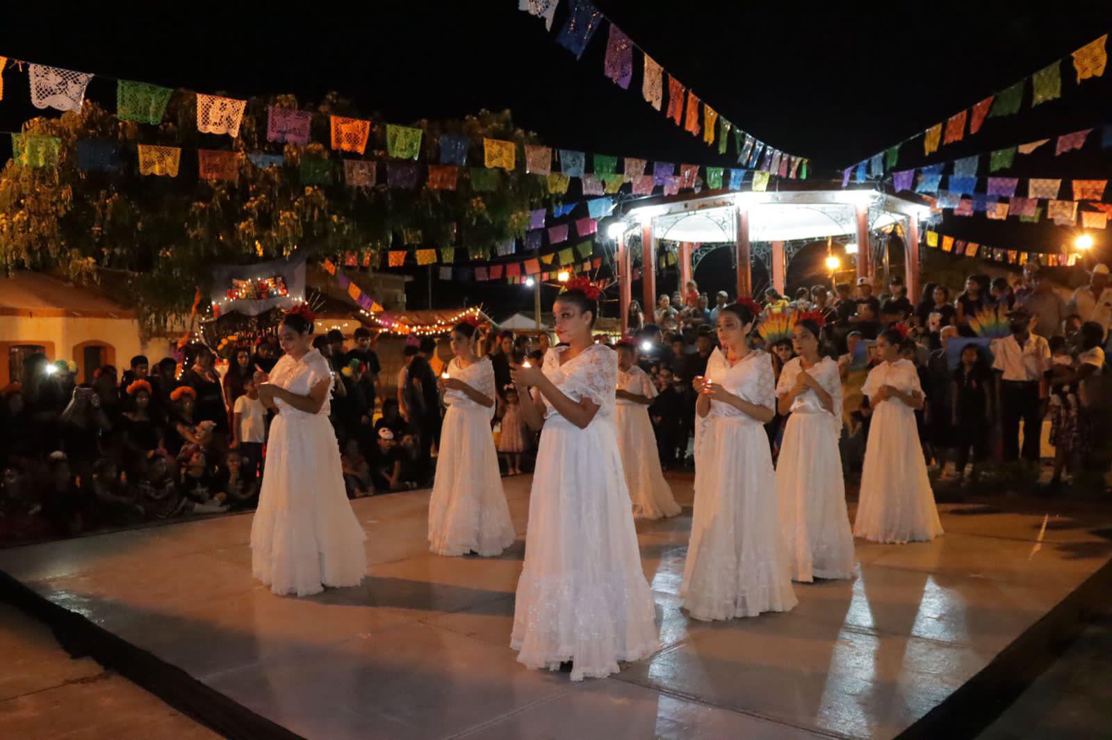 $!Celebran en Rosario el Festival Tradicional de Día de Muertos 2022