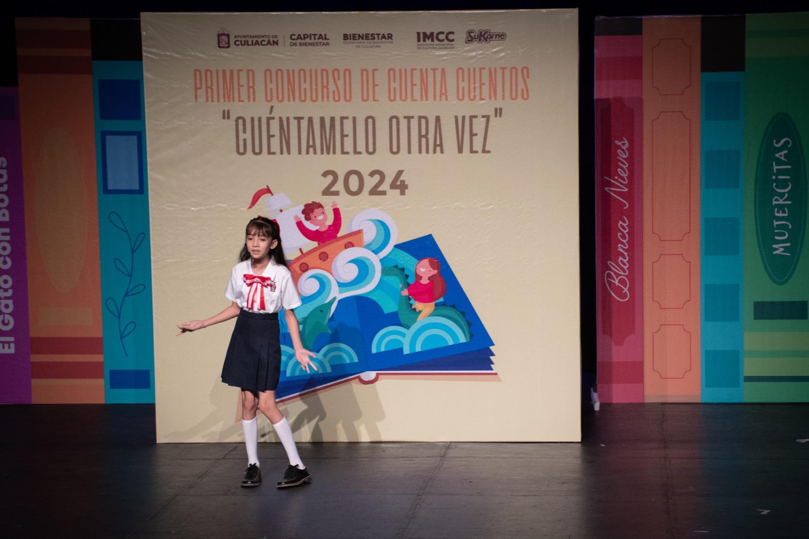 $!Niños de Culiacán demuestran su talento en el concurso cuentacuentos ‘Cuéntamelo Otra Vez’ 2024