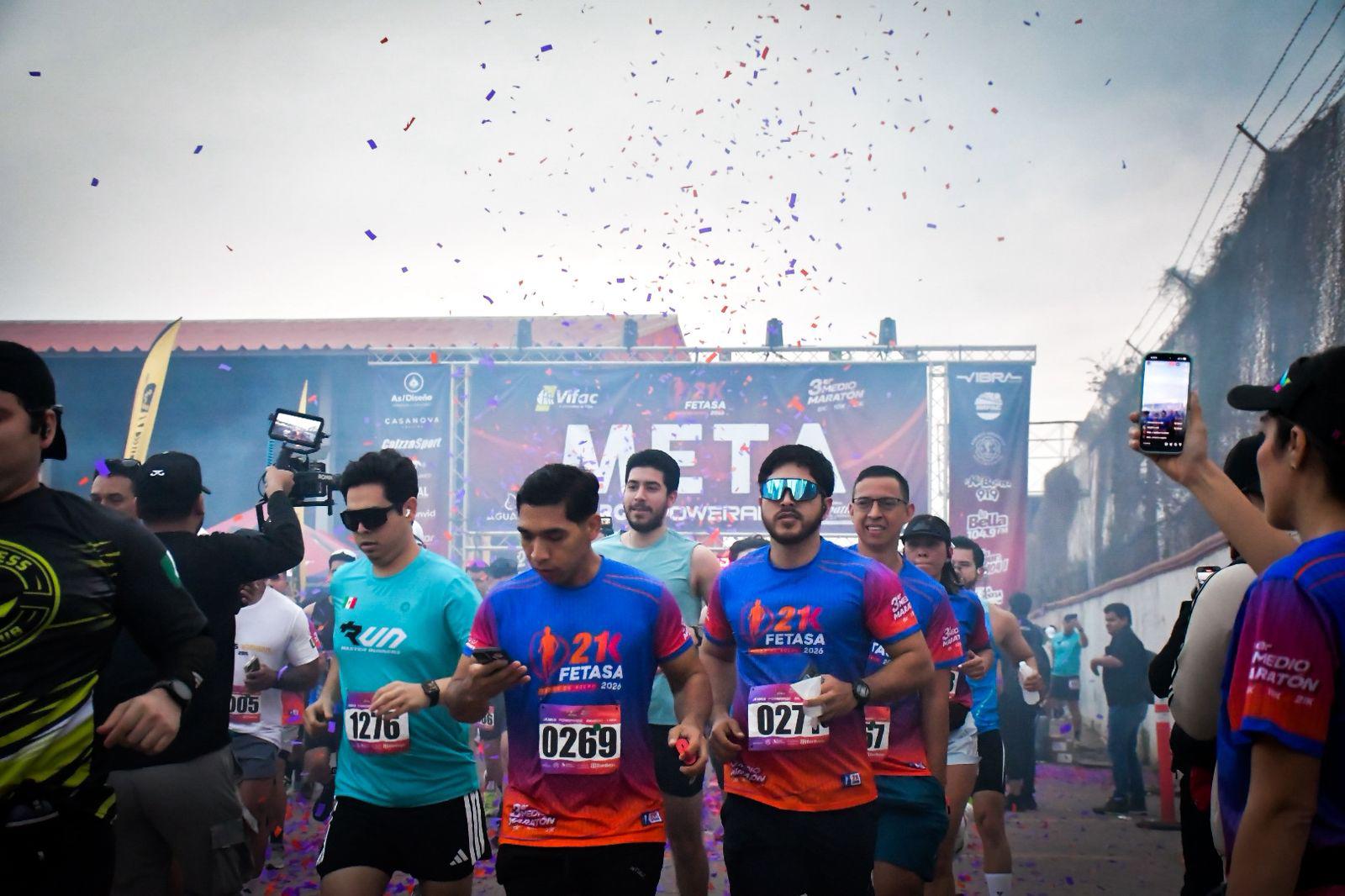 $!Dominio keniano marca el paso en el Medio Maratón Fetasa ‘Pasos de Acero’ 2026