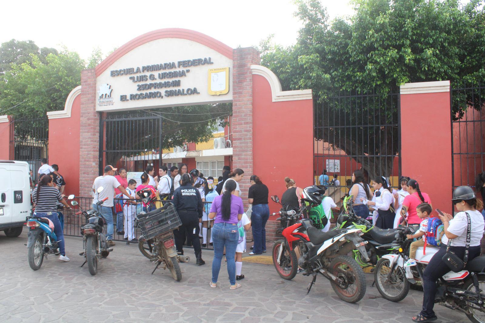 $!En Rosario tienen ‘agitado’ inicio de ciclo escolar 2025-2026