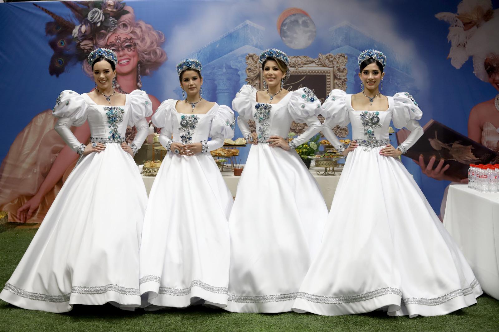 $!Princesas Georgina Vázquez, Samantha Espinosa, Aspasia Cárdenas y Rubí Mondragón.