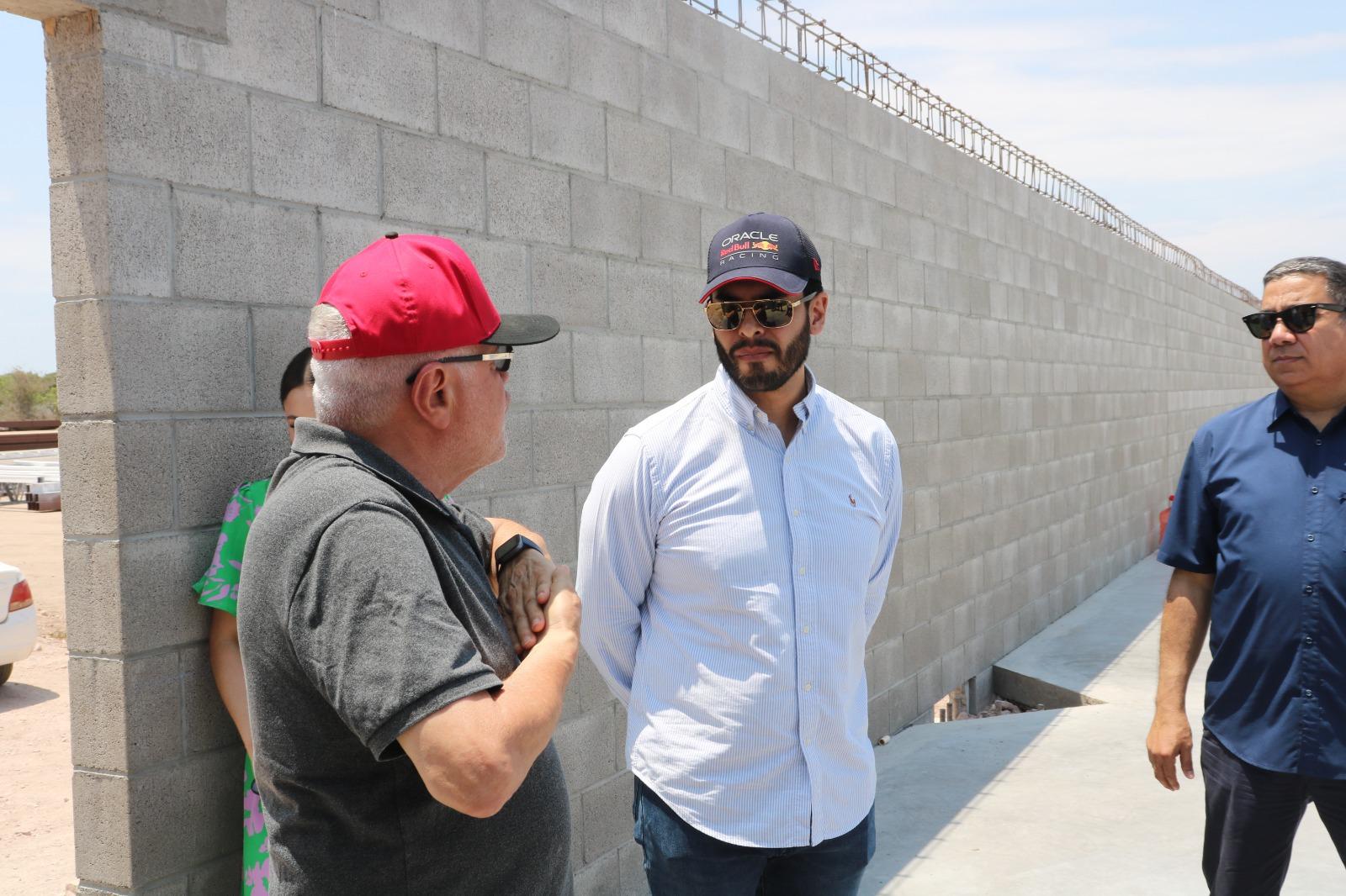 $!Avanza construcción de planta industrial en Escuinapa