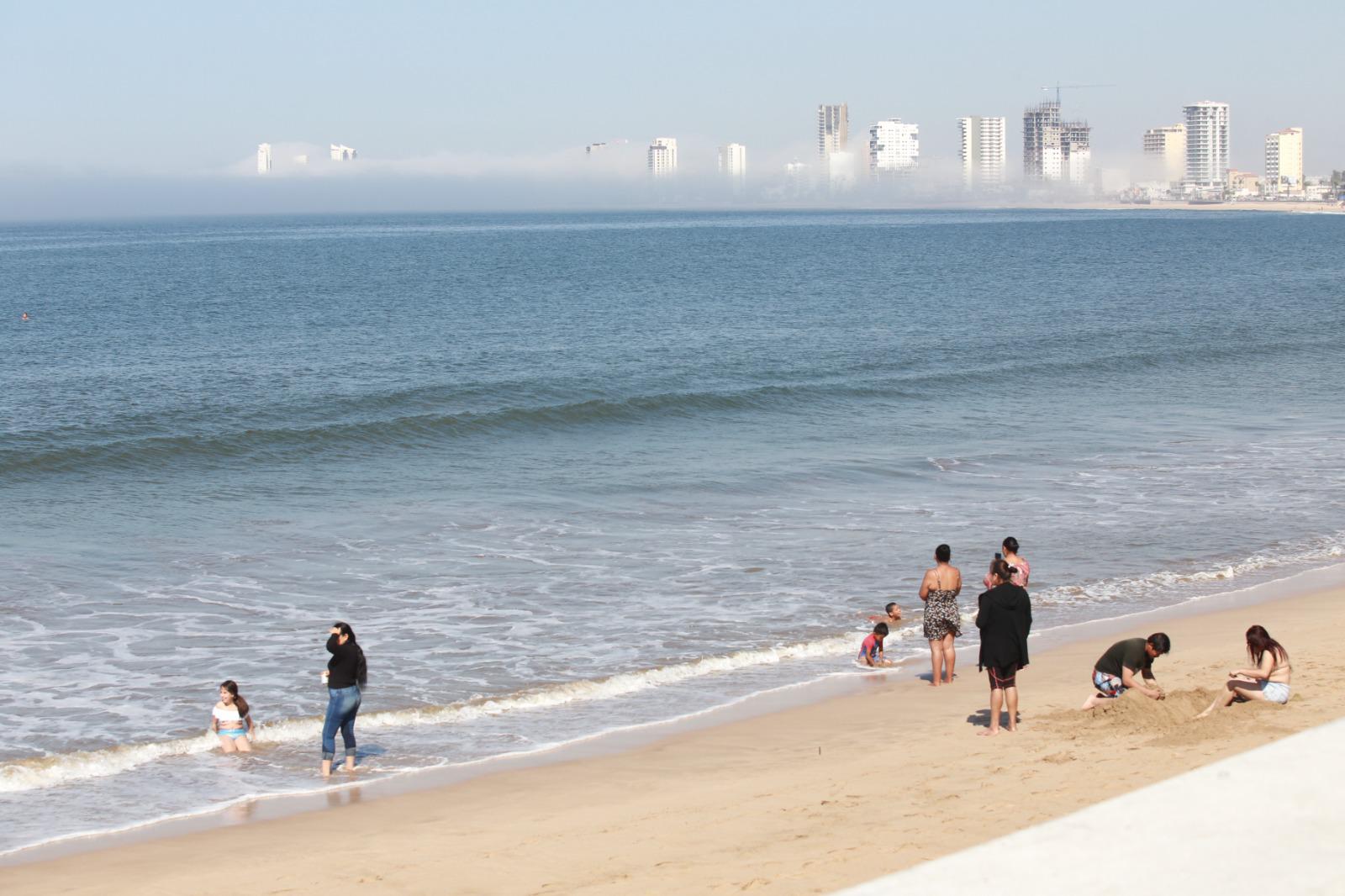$!Cubre neblina gran parte de Mazatlán este lunes