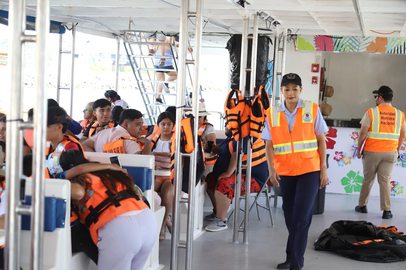$!Intensifica vigilancia Capitanía de Puerto en catamaranes y servicios náuticos en Mazatlán