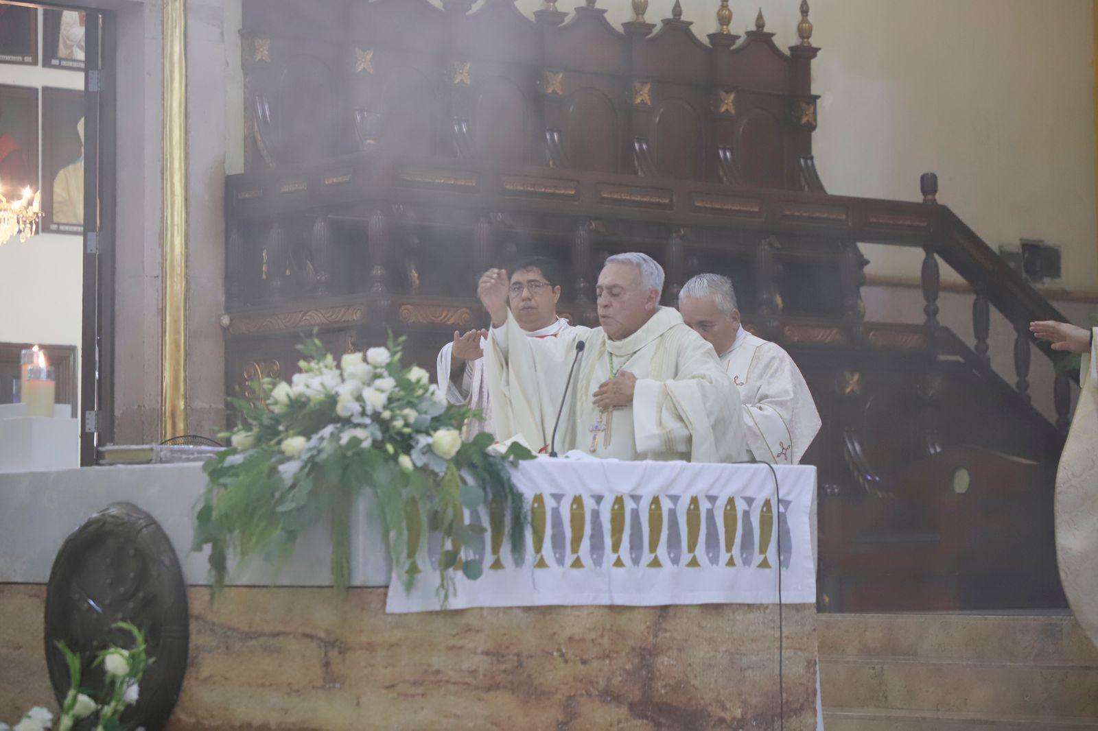 $!Agradecen a San Miguel de Arcángel por el 492 Aniversario de Culiacán