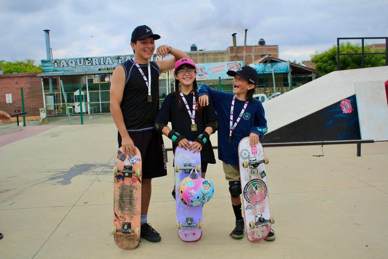 $!‘Vuelan’ en quinta fecha de Circuito de Patinaje sobre Ruedas