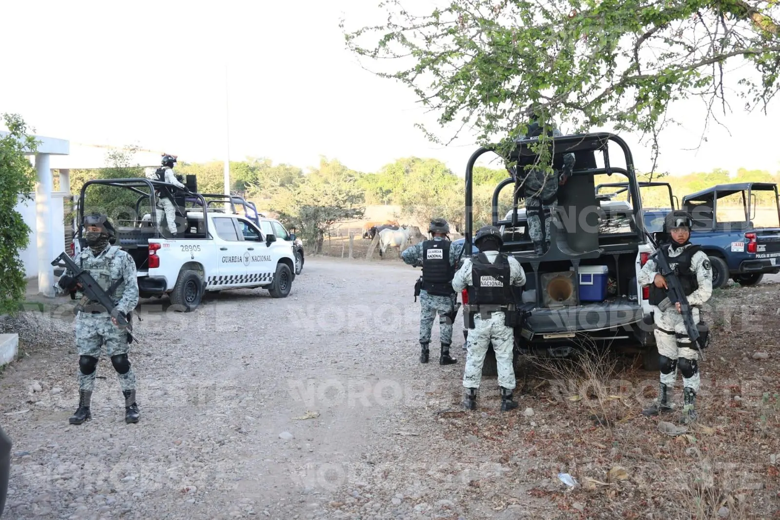 $!Atacan a la Policía Estatal Preventiva en Lomas de Monterrey, en Mazatlán; hay dos detenidos