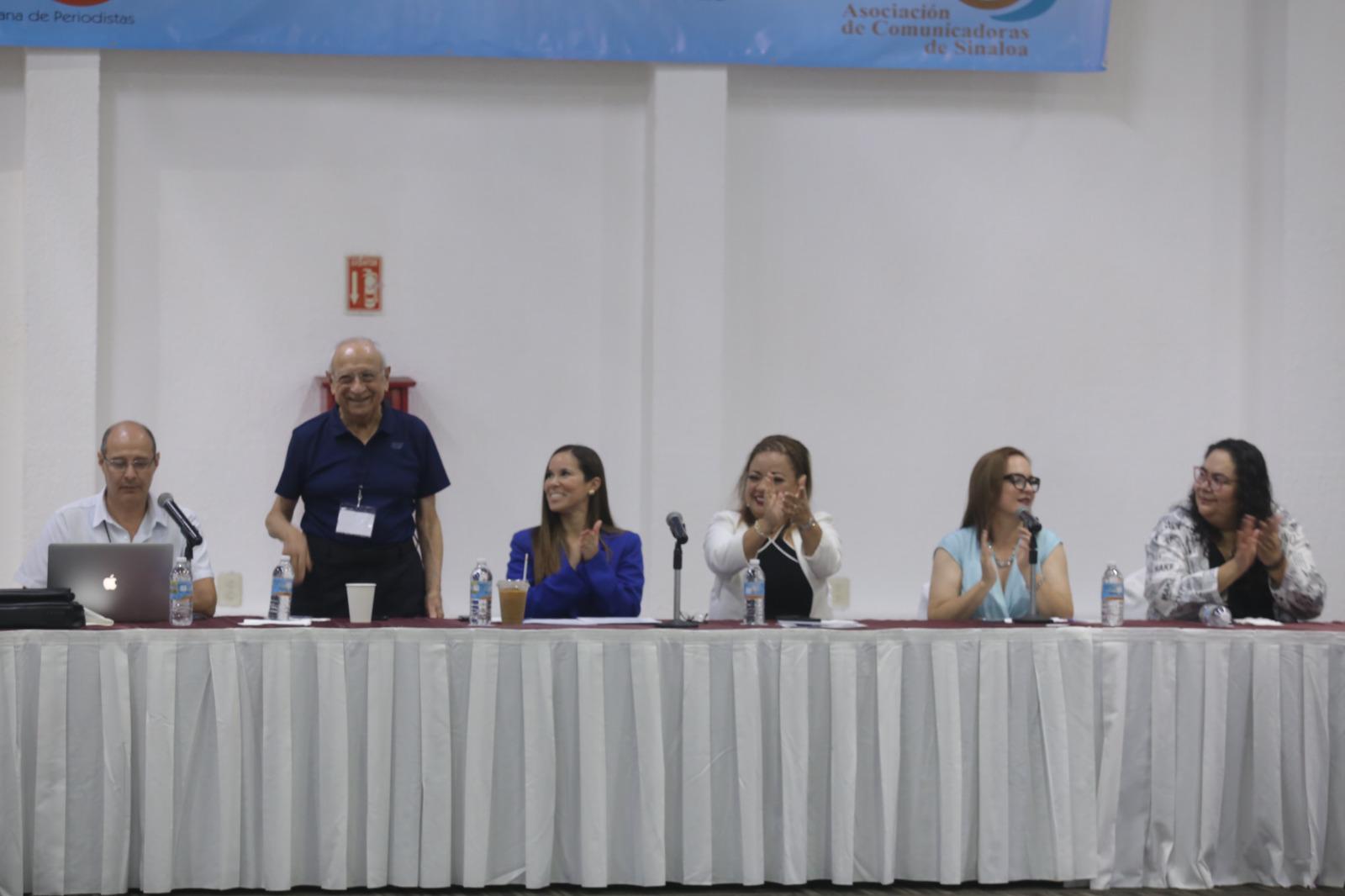 $!Federación de Asociaciones de Periodistas Mexicanos analiza agresiones y riesgos en Sinaloa