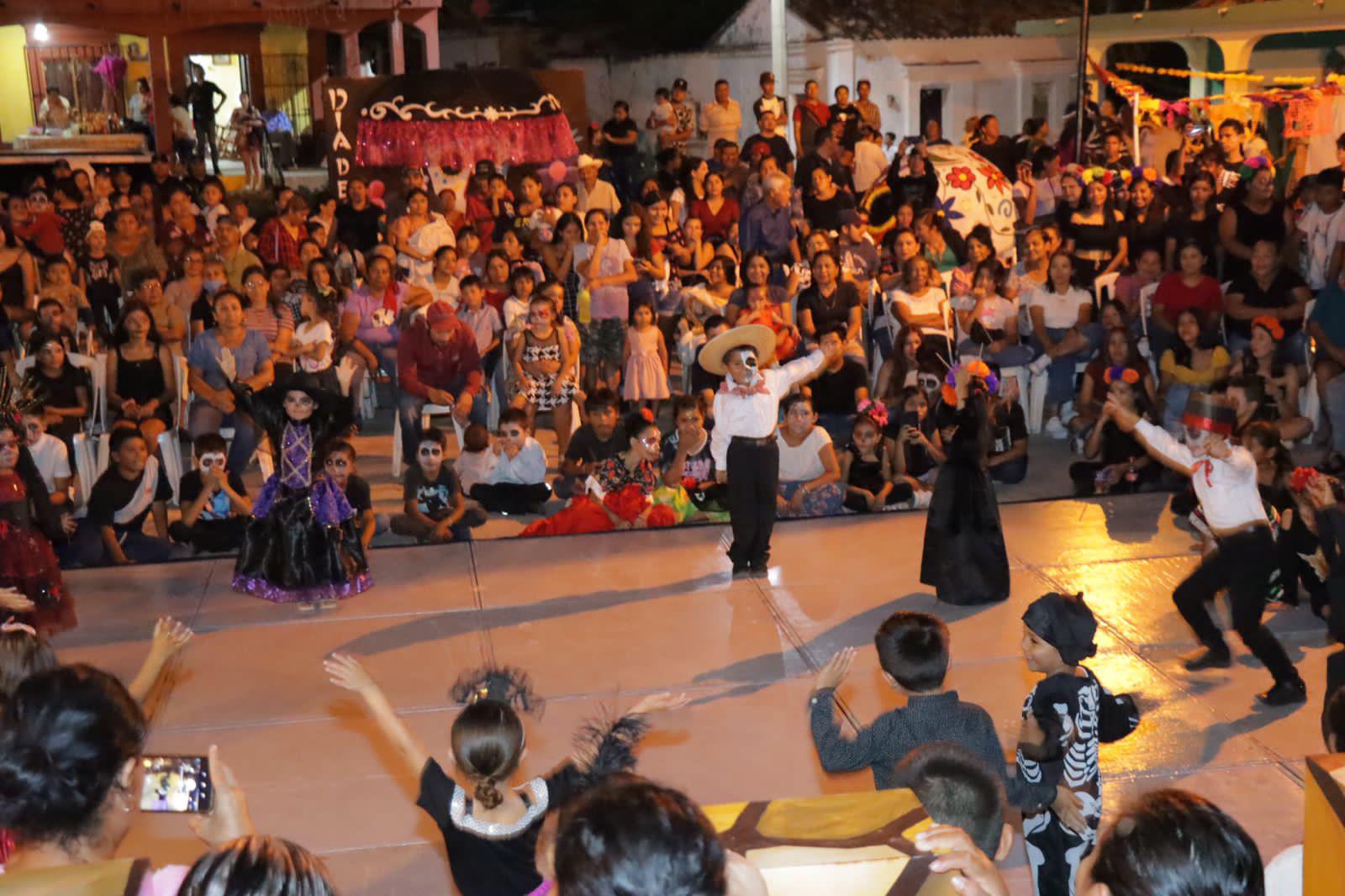 $!Celebran en Rosario el Festival Tradicional de Día de Muertos 2022