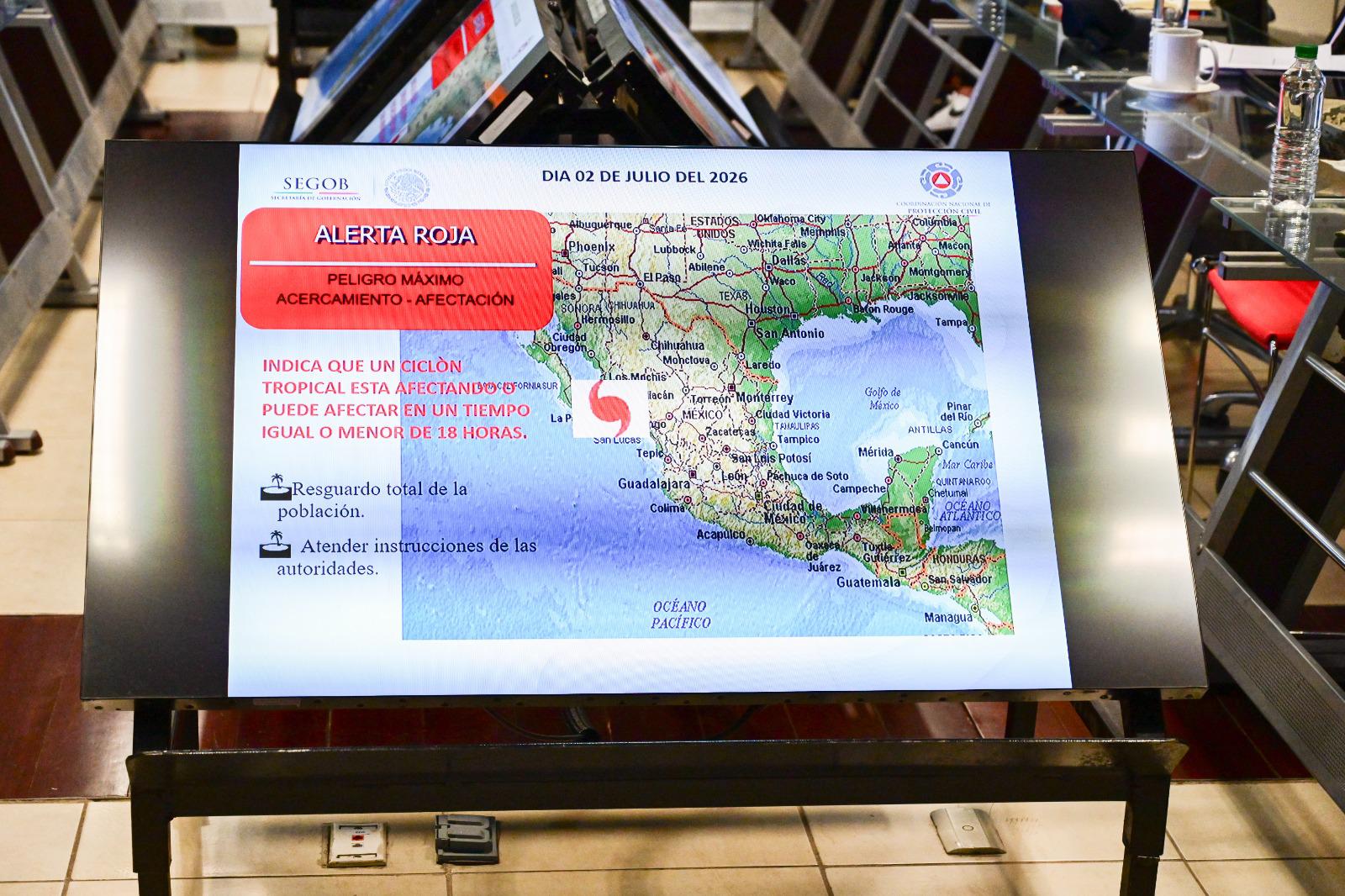 $!Simulan impacto de un huracán categoría 5 para evaluar respuesta de autoridades en Culiacán