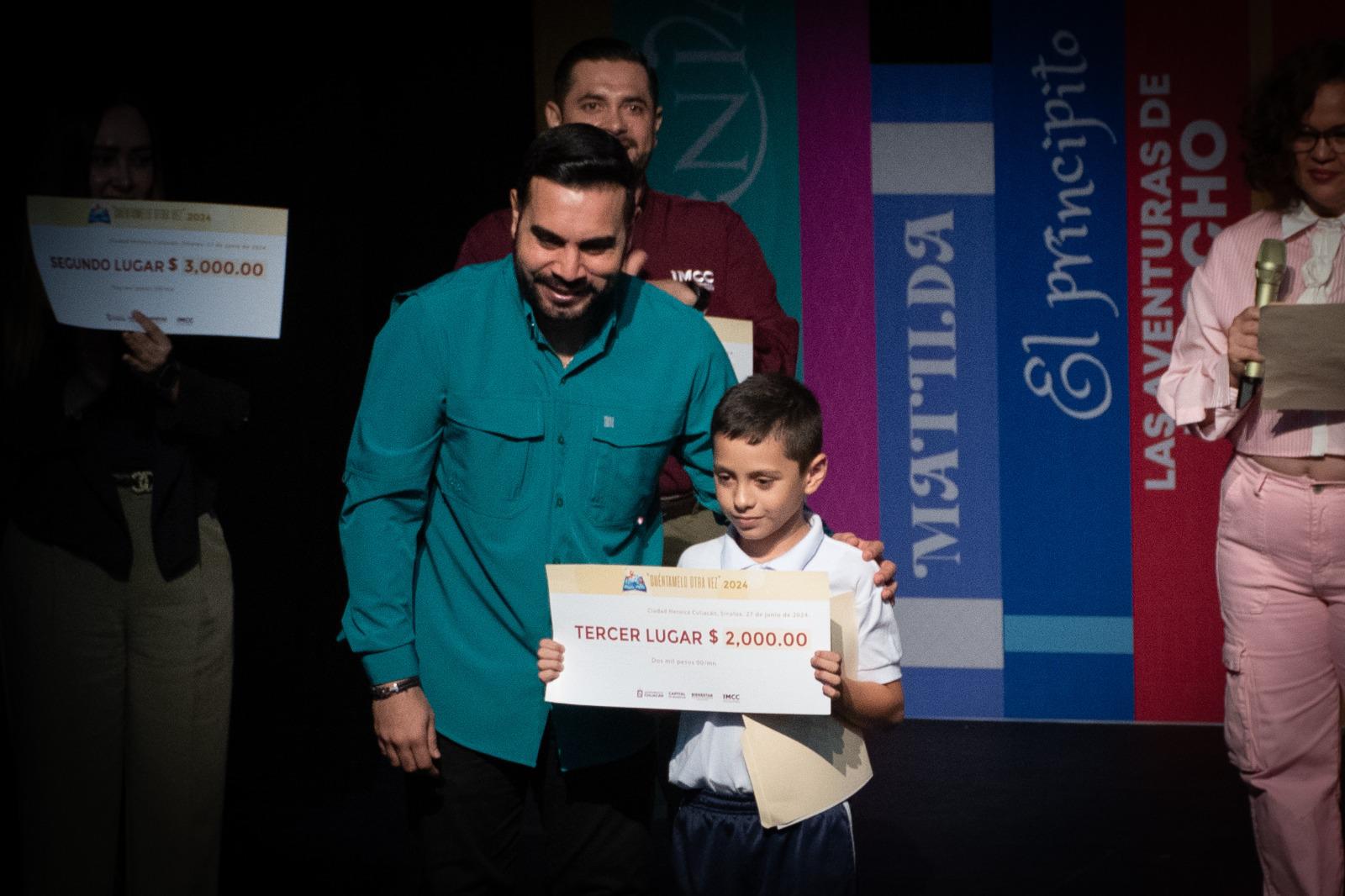 $!Niños de Culiacán demuestran su talento en el concurso cuentacuentos ‘Cuéntamelo Otra Vez’ 2024