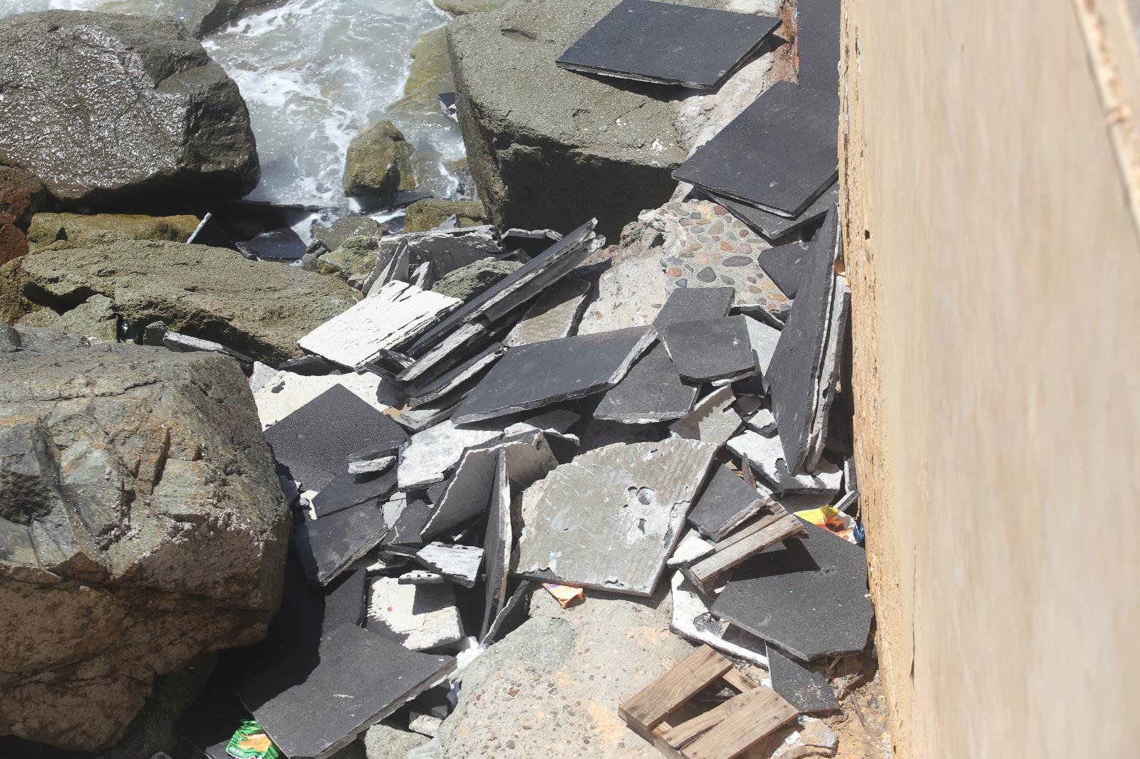 $!Se mantiene cerrado el acceso a bañistas en la Carpa Olivera por sexto día consecutivo