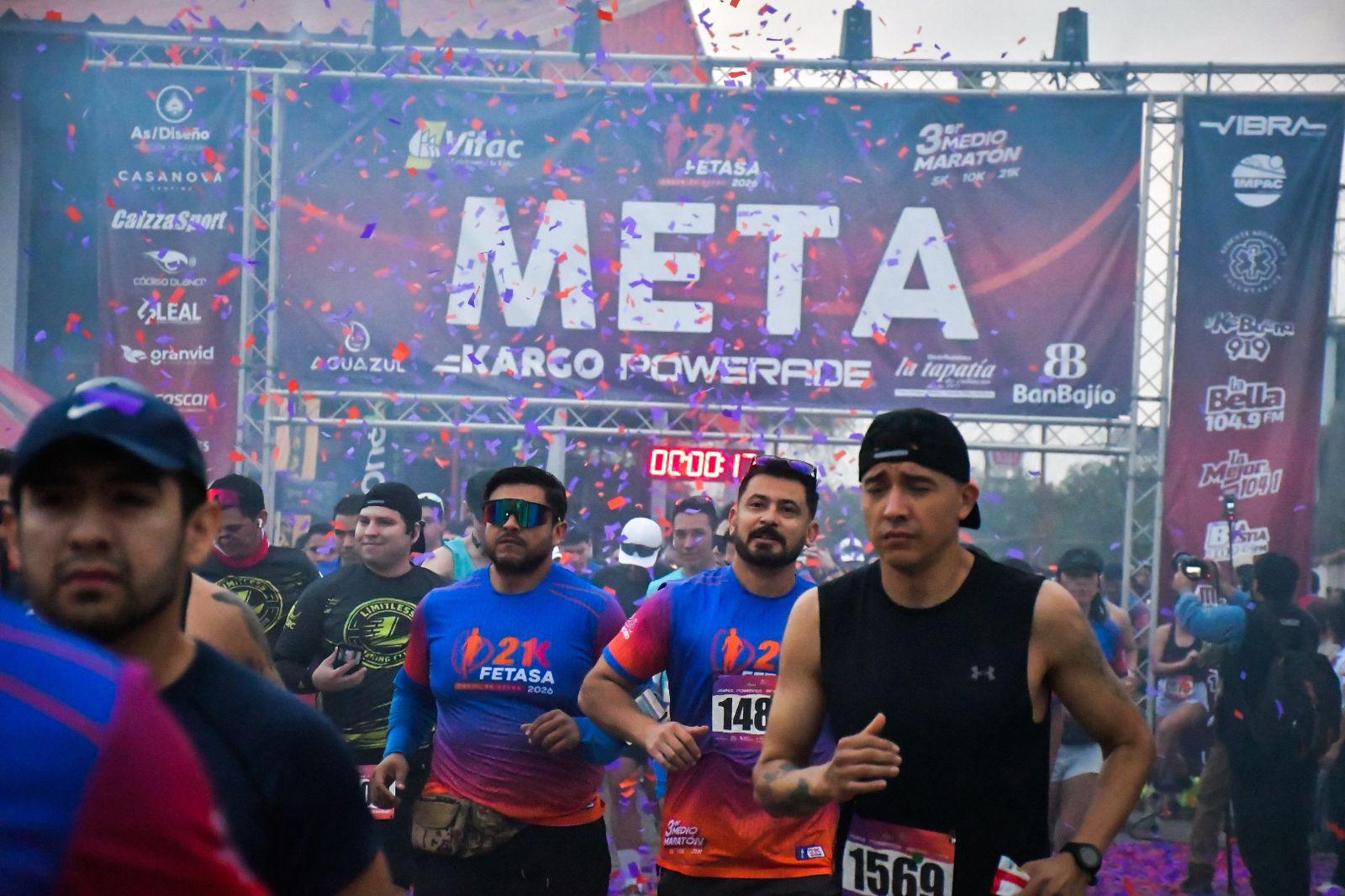 $!Dominio keniano marca el paso en el Medio Maratón Fetasa ‘Pasos de Acero’ 2026
