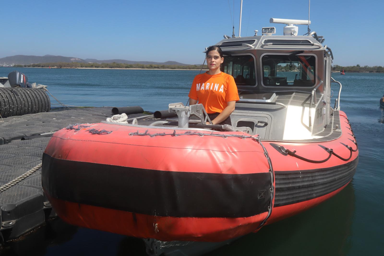 $!Carla Iveth: Una mujer al rescate en altamar