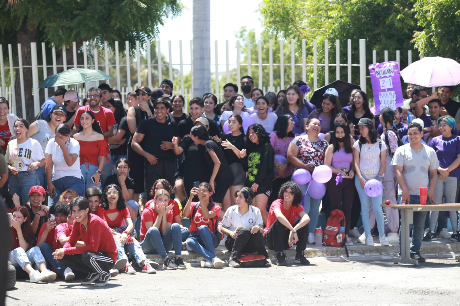 $!Celebran en grande el Día del Estudiante en escuelas de Mazatlán
