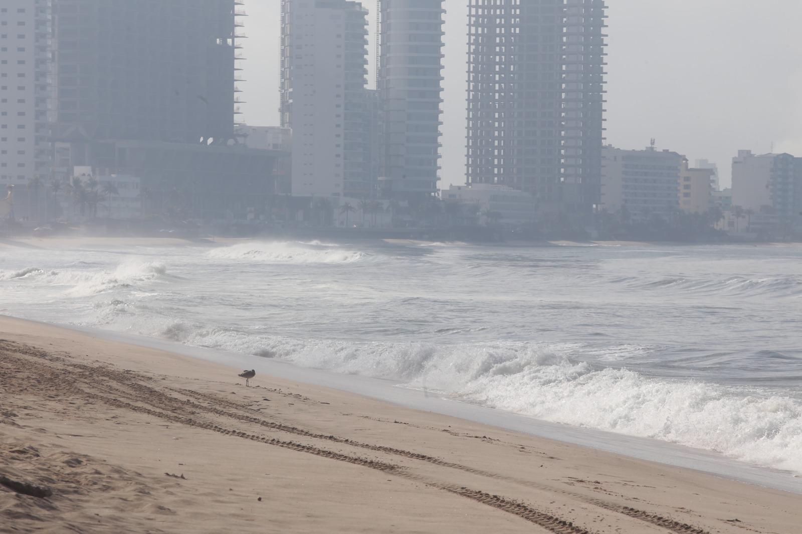 $!No se ha registrado ningún problema en Sinaloa hasta la fecha por Mar de Fondo: PC